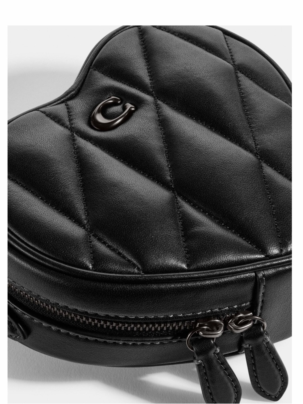Coach heart-shape crossbody bag - Picture 8 of 9